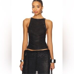 JADED LONDON strings attached top